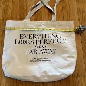 Postal Service /Death Cab for Cutie tour tote bag